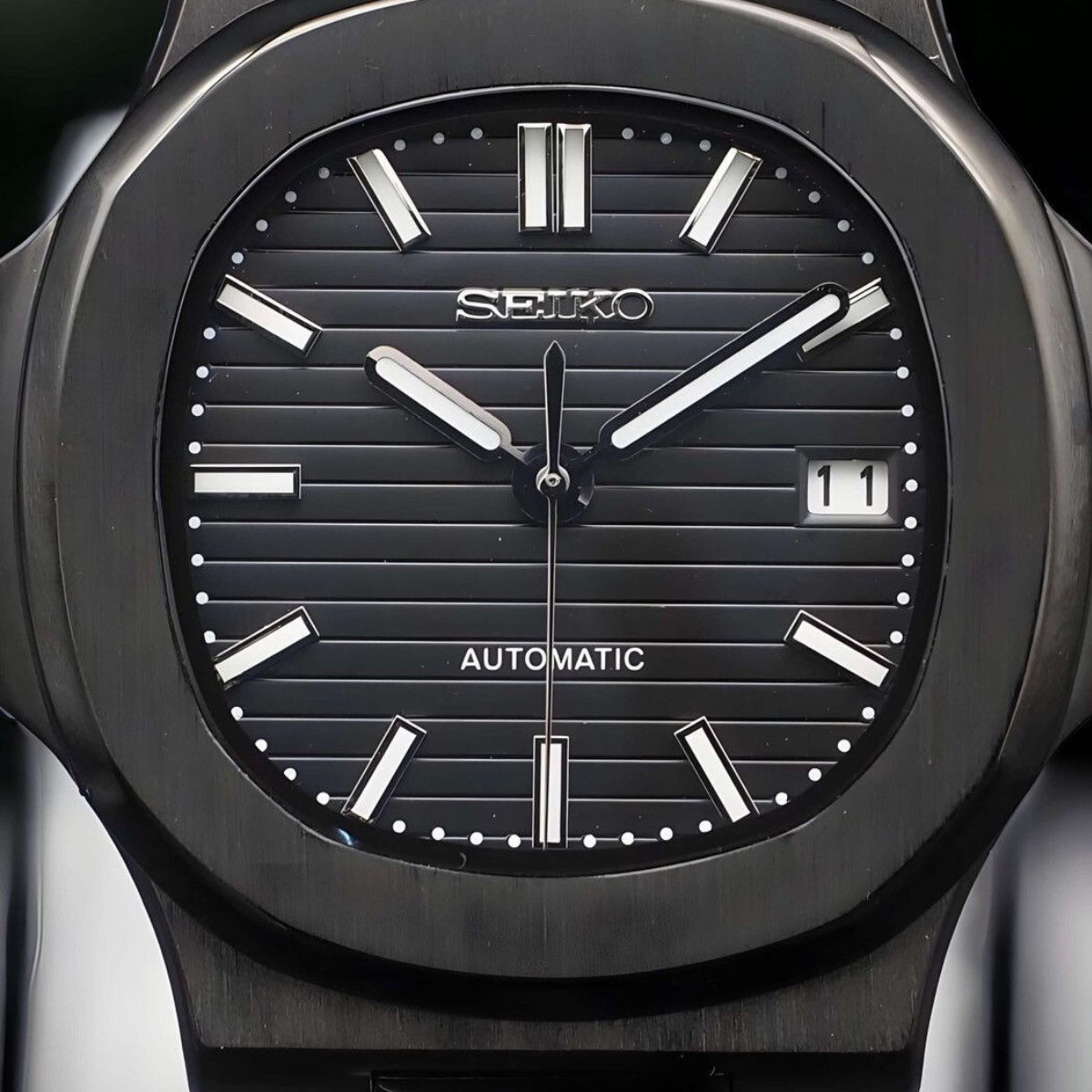 Nautiko Triple Black - Nh35 Seiko Automatic  Watch