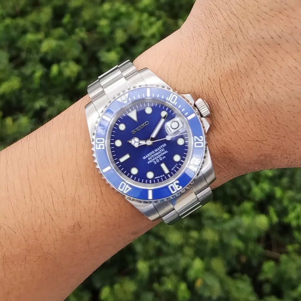 Seiko Mod Submariner Surf Blue Mod