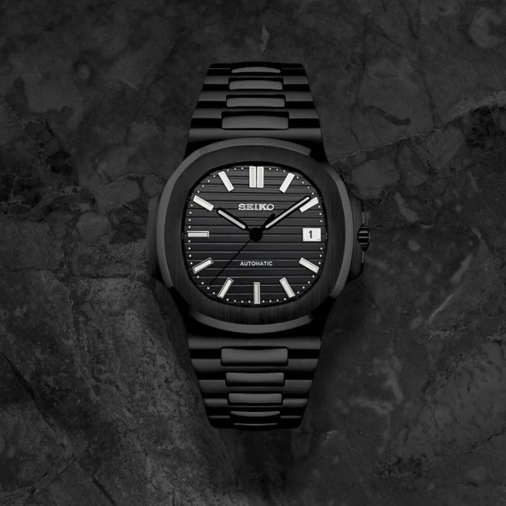 Nautiko Triple Black - Nh35 Seiko Automatic  Watch