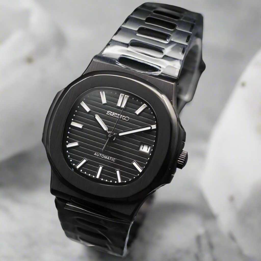 Nautiko Triple Black - Nh35 Seiko Automatic  Watch